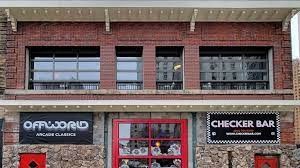 The restored Checker Bar storefront and masonry façade in Detroit