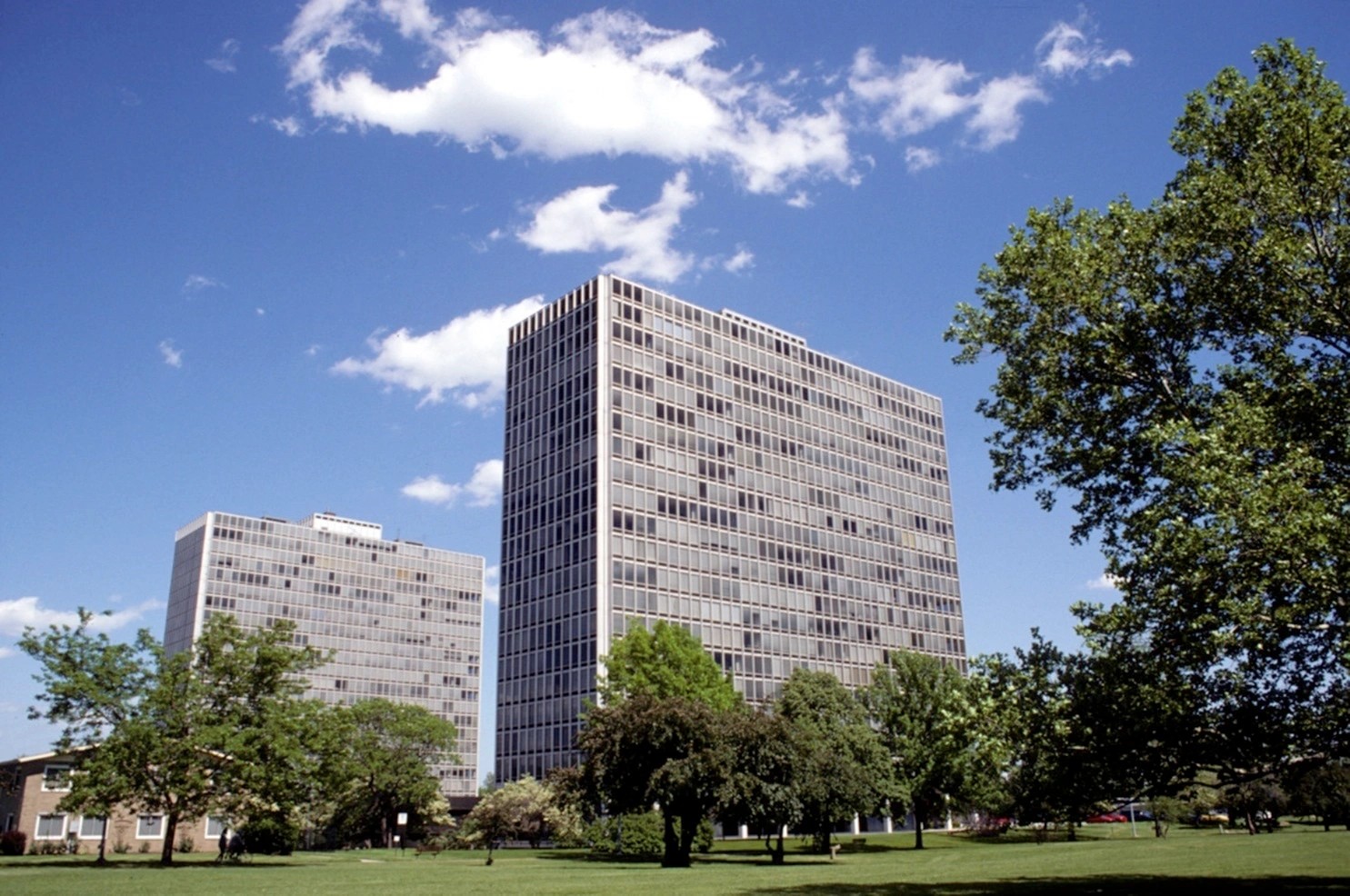 The Lafayette Towers high-rise complex